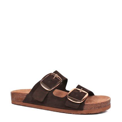 Kožené šľapky Secretshoes