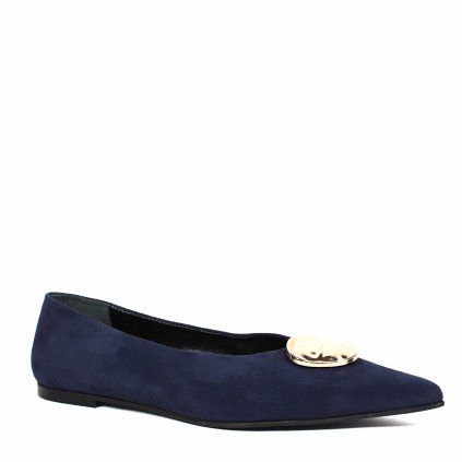 Kožené baleríny Secretshoes