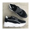Sneakersy K-2040 BLACK/WHITE