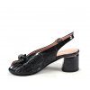 Elegantné sandále AL8179-301S/303+3 ČIERNA