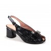 Elegantné sandále AL8179-301S/303+3 ČIERNA