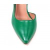 Elegantné lodičky KA1083 K136 ZELENÁ