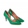 Elegantné lodičky KA1083 K136 ZELENÁ