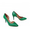 Elegantné lodičky KA1083 K136 ZELENÁ