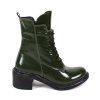 Lakované kotníky MA024.038.5033 GREEN PATENT