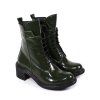 Lakované kotníky MA024.038.5033 GREEN PATENT