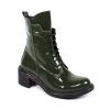 Lakované kotníky MA024.038.5033 GREEN PATENT