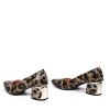 Lodičky Secretshoes s leopardím vzorom