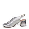 Strieborné sandále Secretshoes