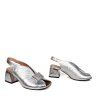 Strieborné sandále Secretshoes