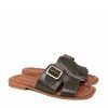 Kožené šľapky Secretshoes