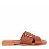Kožené šľapky Secretshoes