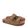 Kožené šľapky Secretshoes