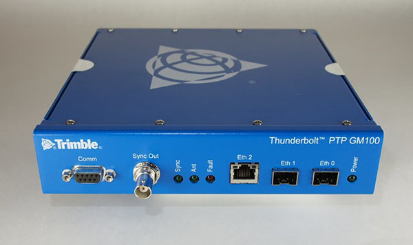 Trimble Thunderbolt PTP GM200 Synchronisationsgerät mit kontinuierlicher UTC-Zeitverfolgungsfunktion