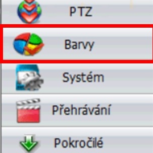 Jak zesvětlit obrazovku kamerového systému?