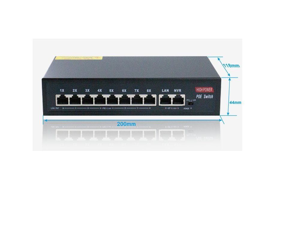 Securia Pro Poe Switch 8ch 2ch Np Securiapro Cz