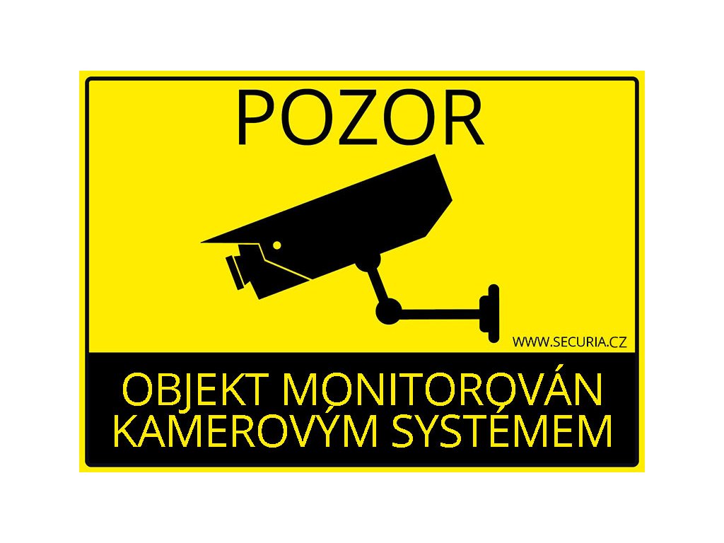 objekt monitorovan kamerovym systemem