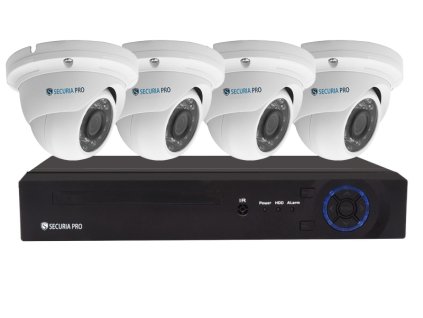 191 securia pro ip set 4mpx nvr4chv4 w dome