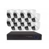 Securia Pro kamerový systém NVR16CHV4S-W DOME smart, bílý (Pevný disk bez disku)