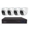 Securia Pro IP 4 kamerový systém 6MPx, NVR4CHV6S-W DOME smart, bílá, kov