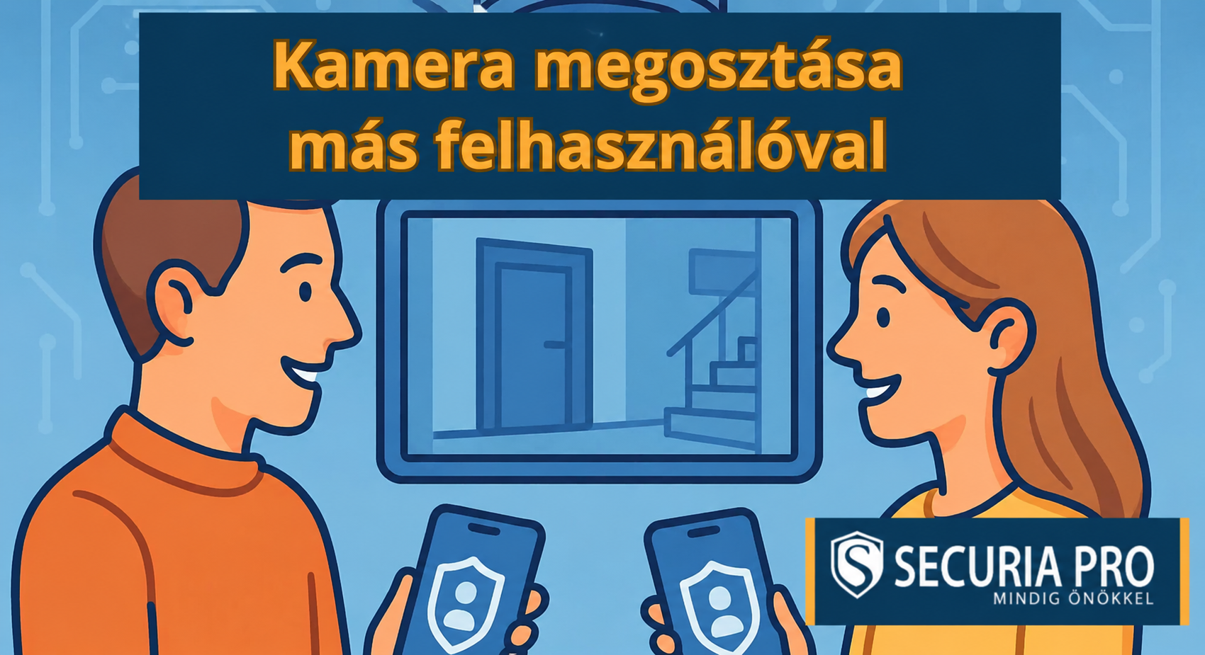 Kamera megosztása egy másik felhasználóval