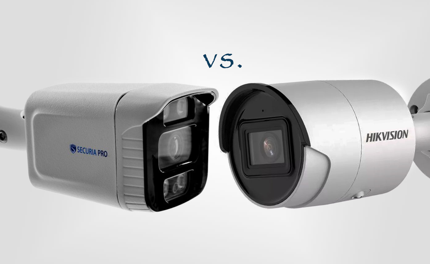 A Securia Pro vs. Hikvision 8MPx IP kamerák