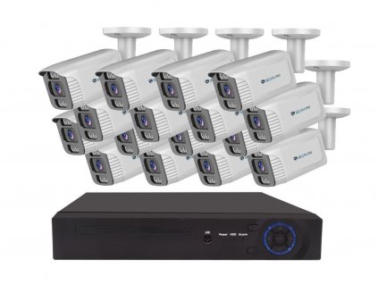 Securia Pro kamerarendszer NVR16CHV5S-W smart, fehér