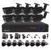 Securia Pro AHD set 2MPx AHD8CHV2-B (Nahrávanie bez disku)