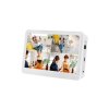 Securia Pro NVR rögzítő kijelzővel, 10 csatornás - 8xPoE, 2xIP, N6010S-P08-8MP-LCD