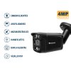 IP camera bullet black 4MP