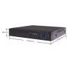 Securia Pro IP 8 kamerarendszer 6MPx NVR8CHV6S-W DOME smart, fehér, fém