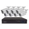 Securia Pro IP 8 kamerarendszer 6MPx NVR8CHV6S-W smart, fehér, fém