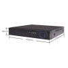 Securia Pro IP 2 kamera rendszer 6MPx, NVR2CHV6S-W DOME smart, fehér, fém