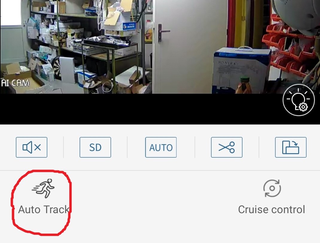 Ako nastaviť na wifi otočnej kamere automatické otáčanie za objektom