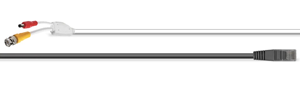 Káble používané pri inštalácii bezpečnostných kamier