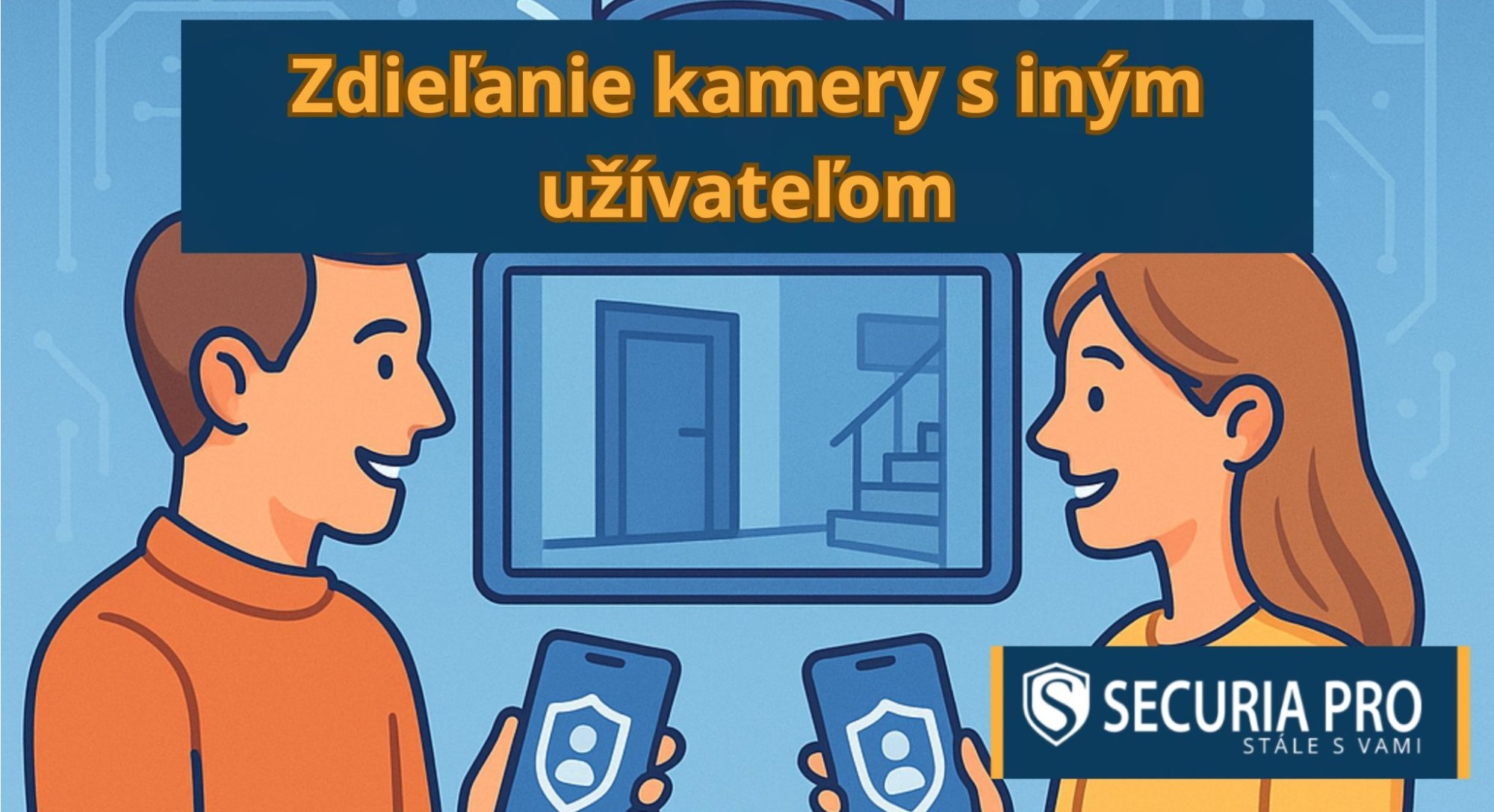 Zdieľanie kamery s iným užívateľom