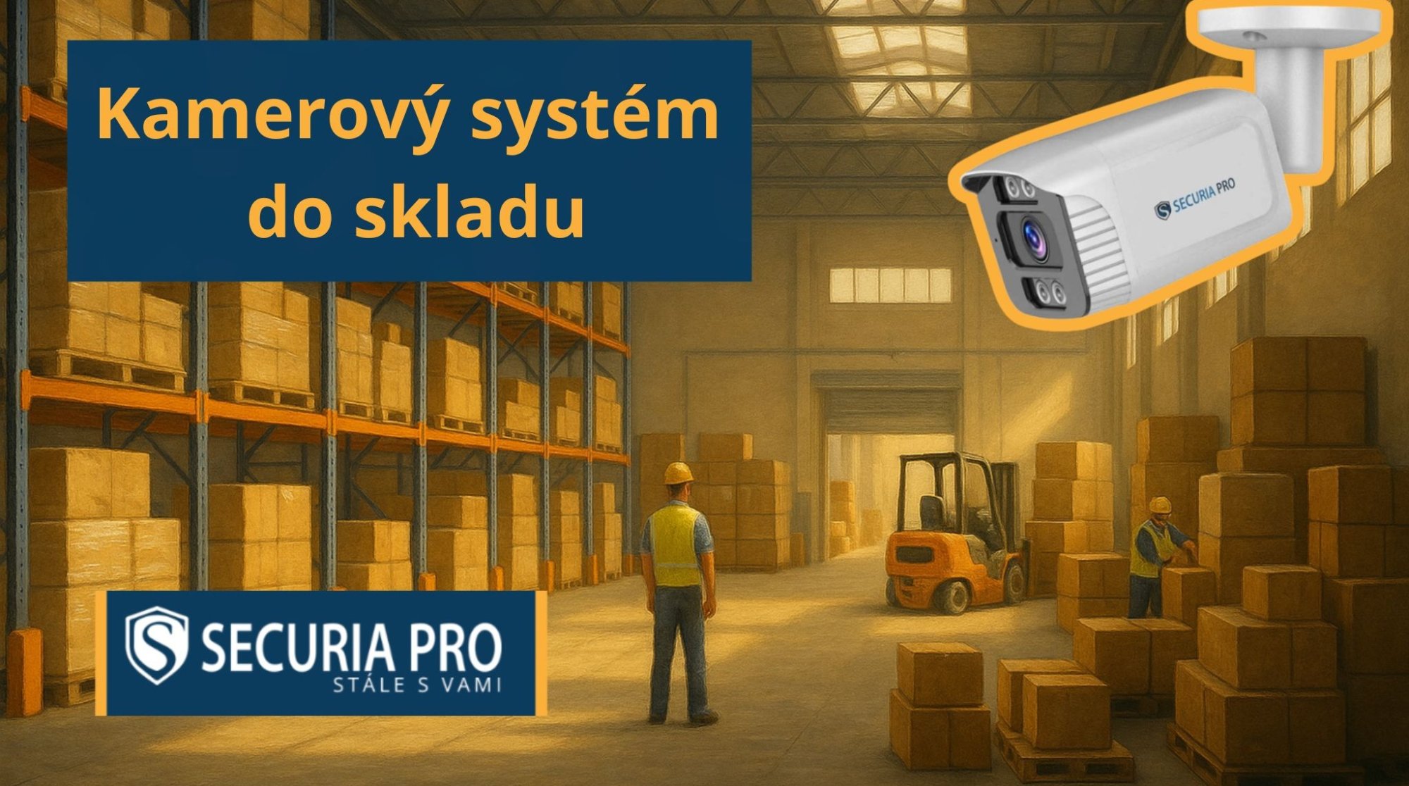 Kamerové systémy do skladu: Výber, návratnosť a legislatíva