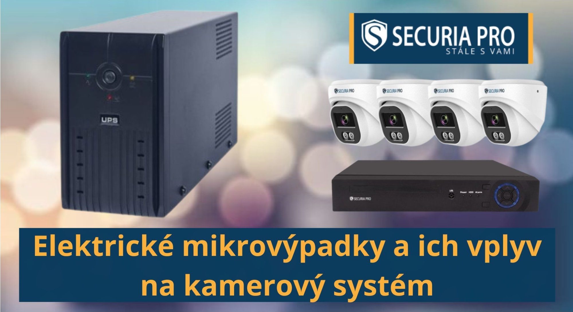 Elektrické mikrovýpadky a ich vplyv na kamerový systém: Čo by ste mali vedieť?