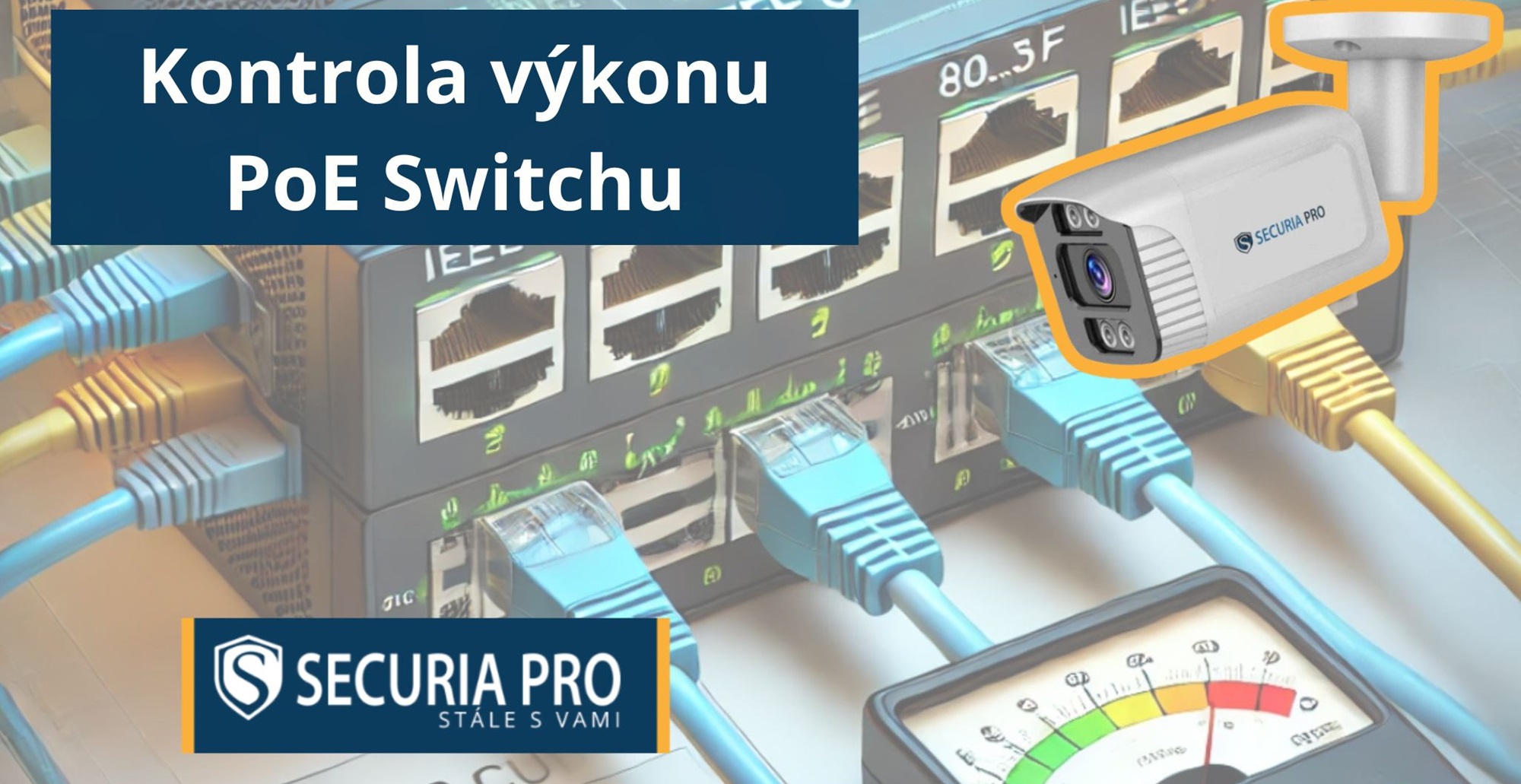 Ako viem skontrolovať, či PoE Switch poskytuje dostatočný výkon na napájanie všetkých kamier?