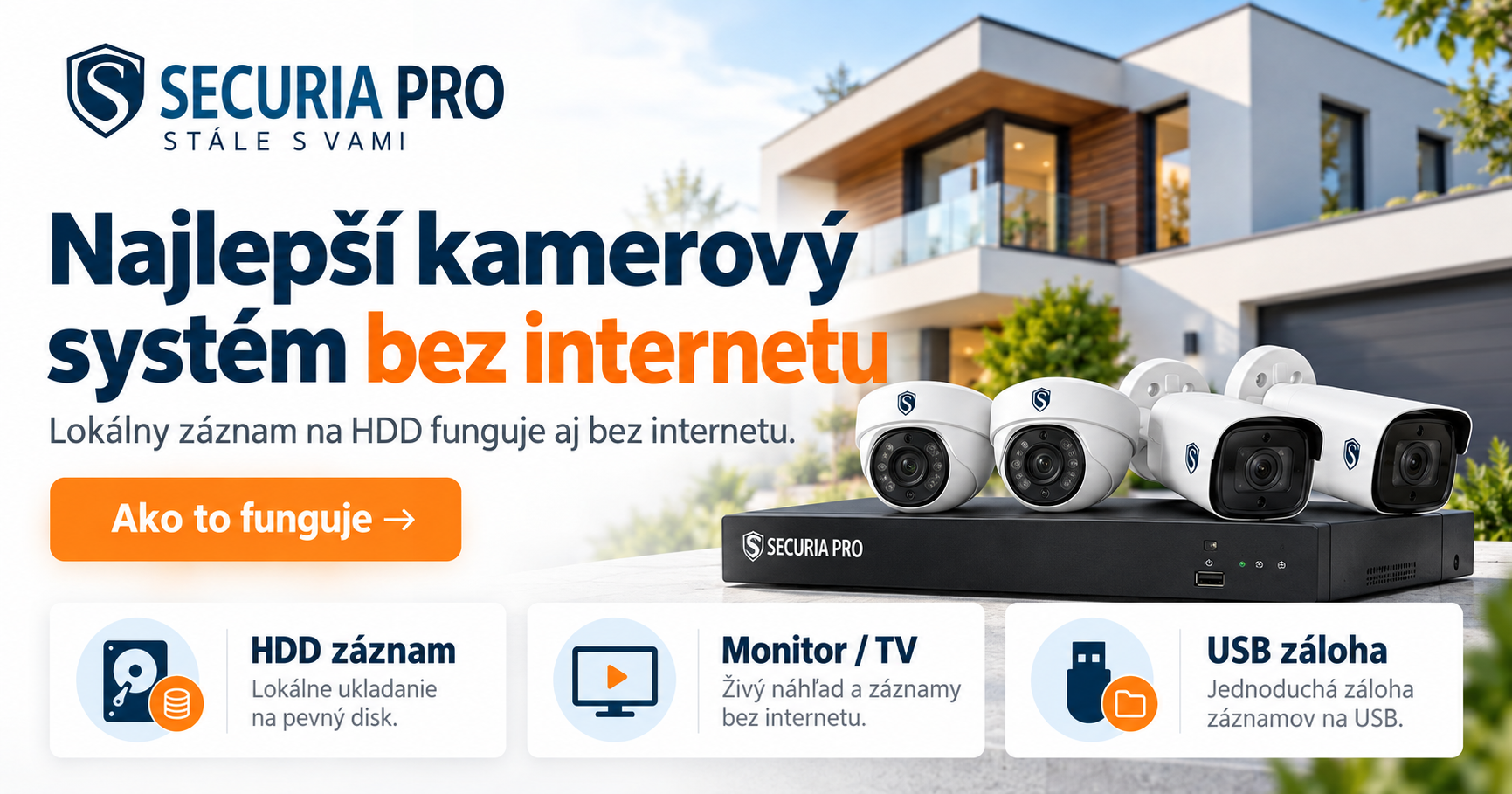 Najlepší kamerový systém bez internetu – ako funguje a čo vybrať?