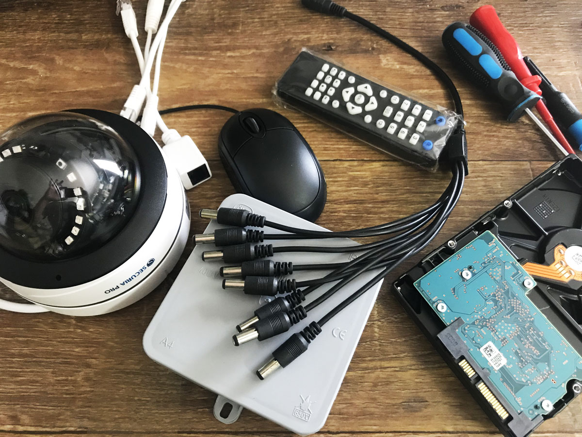 Aké príslušenstvo potrebujete ku kamerovému systému?