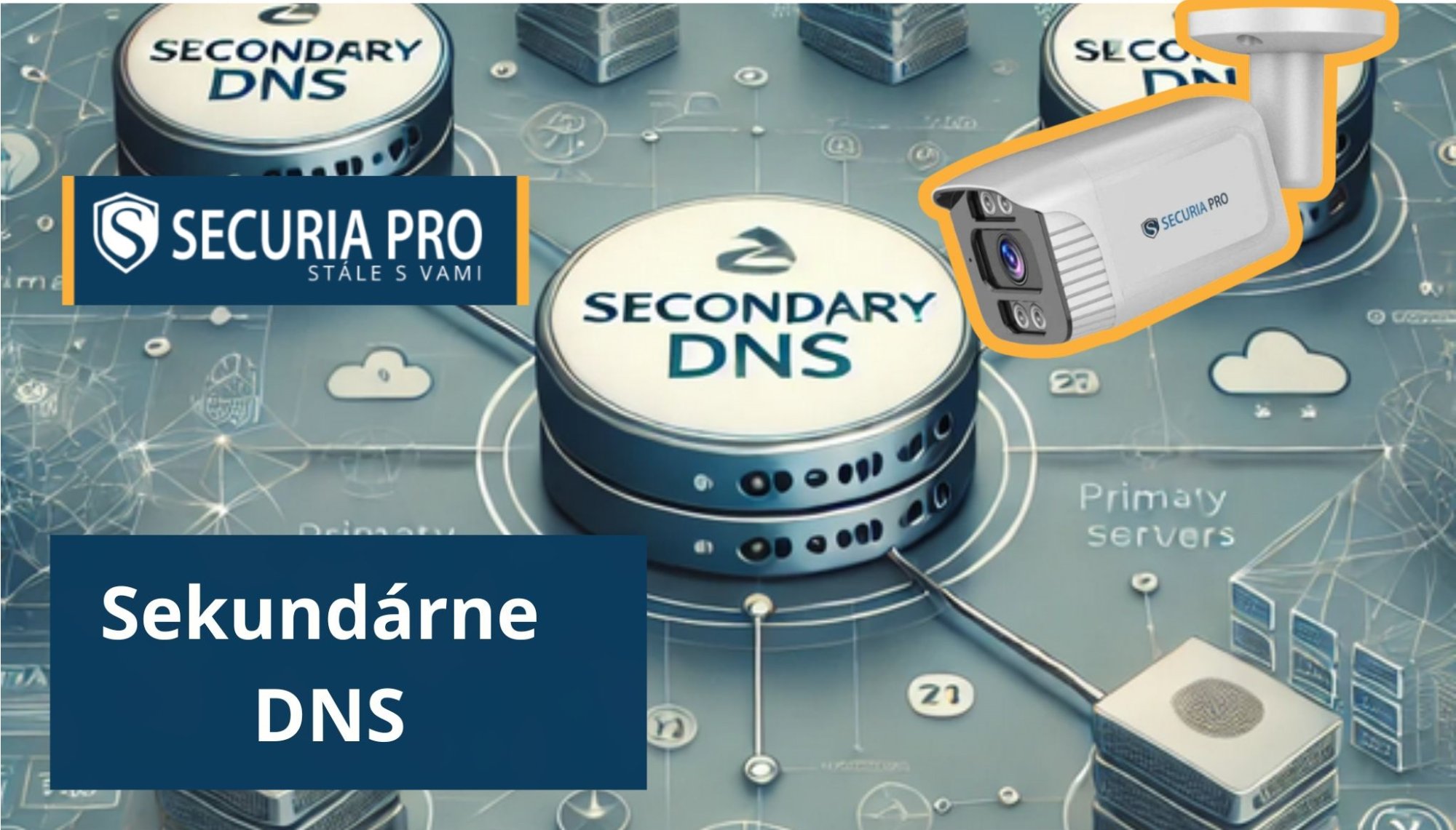 Nastavenia siete: Sekundárne DNS