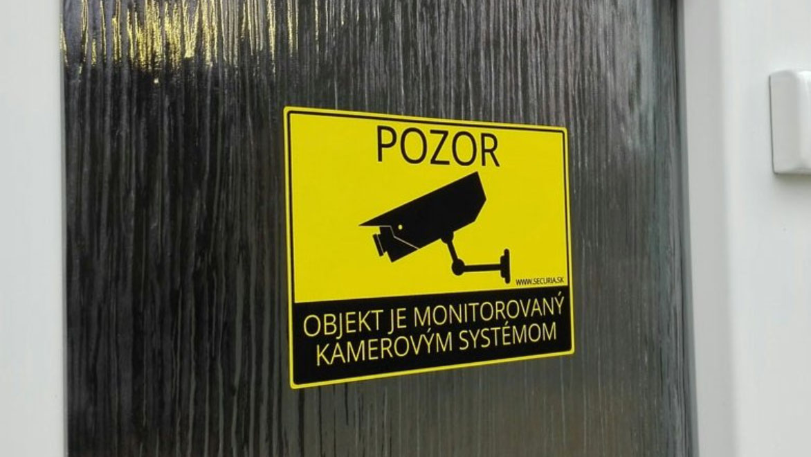 Monitorované kamerovým systémom