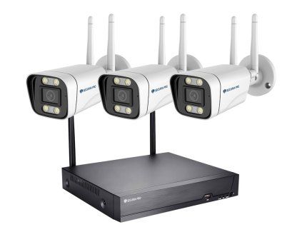 Securia Pro WIFI kamerový set WIFI3CHV5S-W