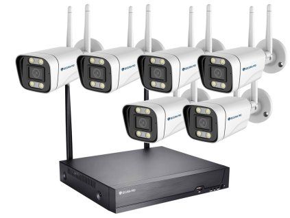 Securia Pro WIFI kamerový set WIFI6CHV5S-W
