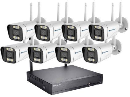 Securia Pro WIFI kamerový set WIFI8CHV5S-W