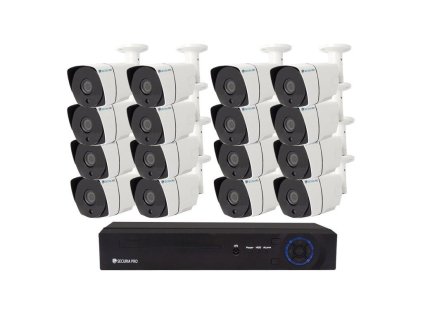 Securia Pro AHD 16 kamerový systém 2MPx AHD16CHV2-W, kov