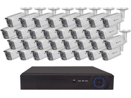 Securia Pro kamerový systém NVR32CHV4S-W smart, biely, kov