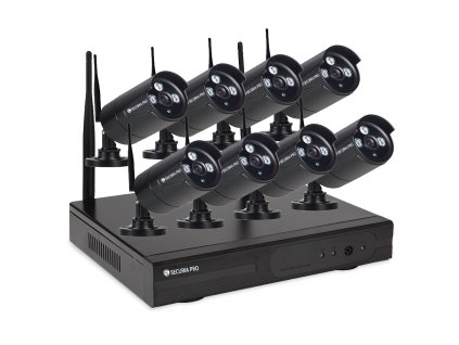Securia Pro WIFI set 1MPx WIFI8CHV1-B (Nahrávanie bez disku)