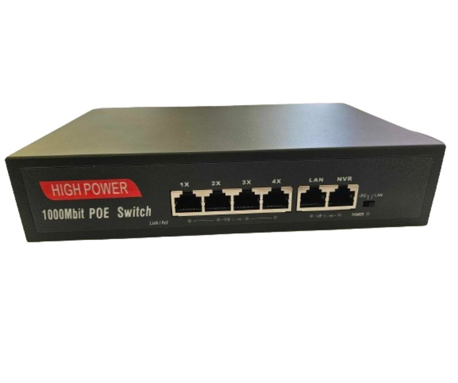 Securia Pro PoE Switch 4 port +2 port N3042P